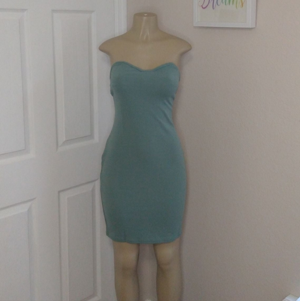 Green bodycon